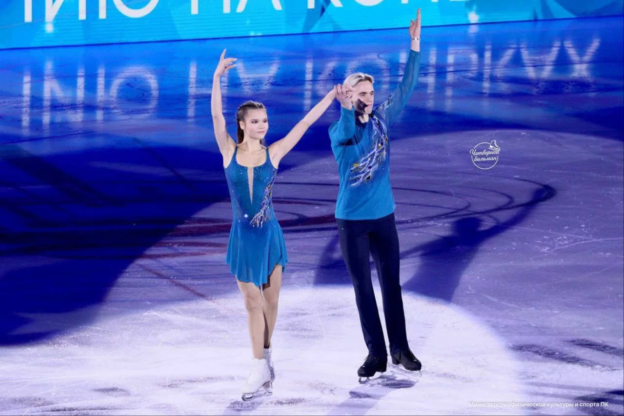 🥈Фигуристы из Перми завоевали серебро на турнире в Токио