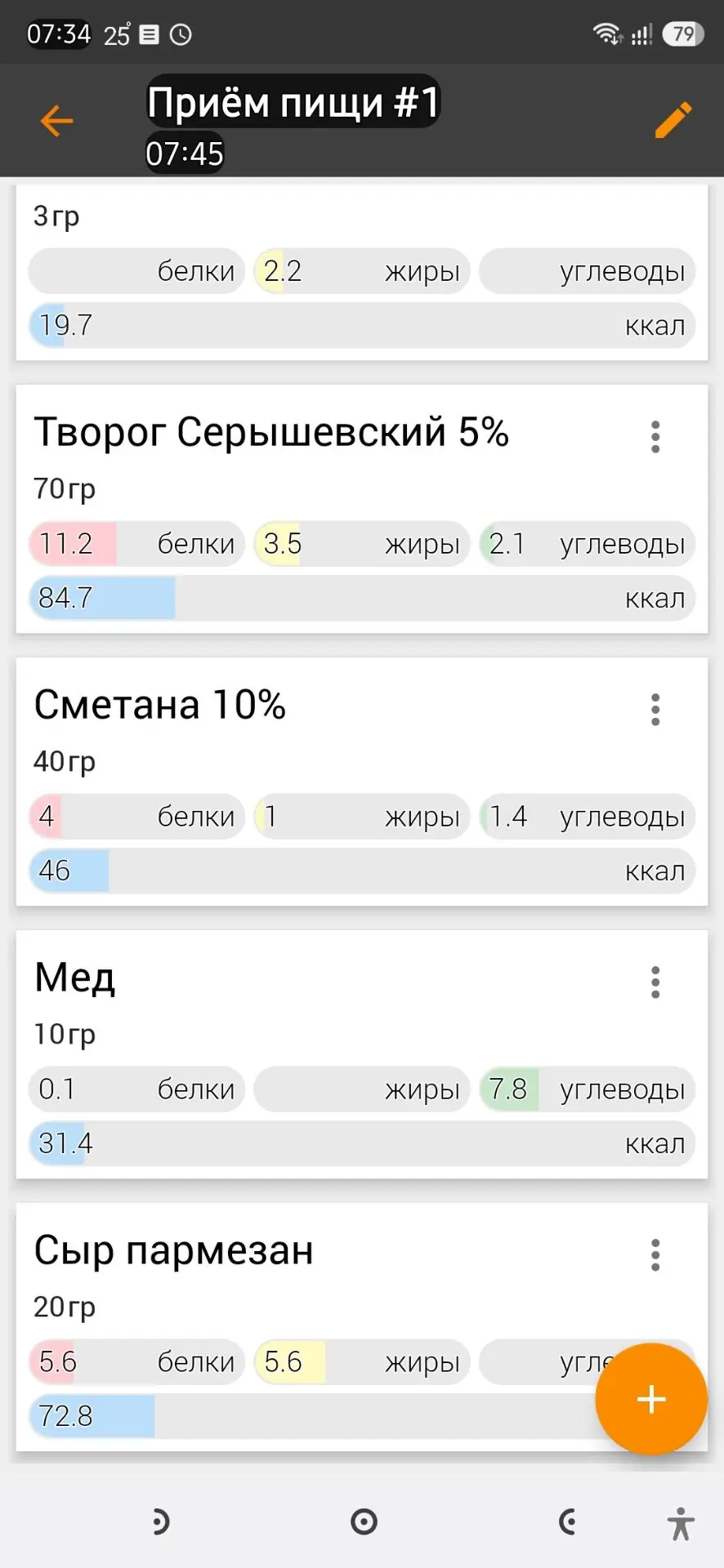 Завтрак!Приятного аппетита!😋