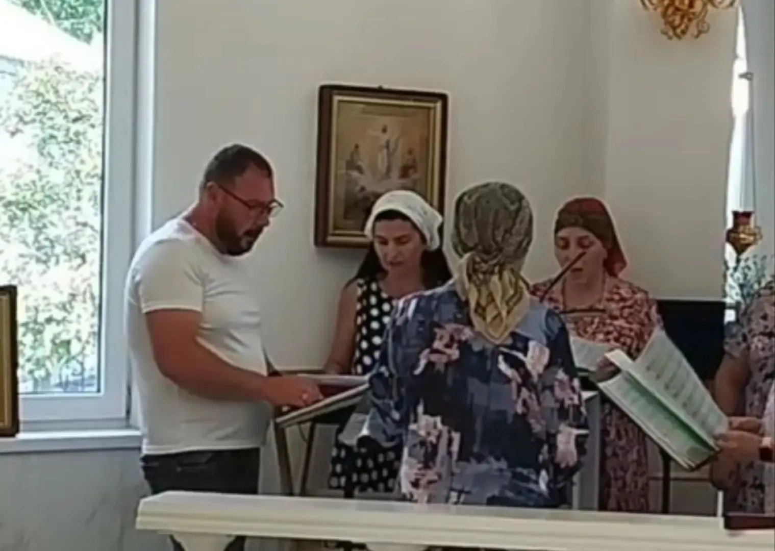 Перенесение из Еде́ссы в Константино́поль Нерукотворе́нного О́браза (Убру́са) Господа И...
