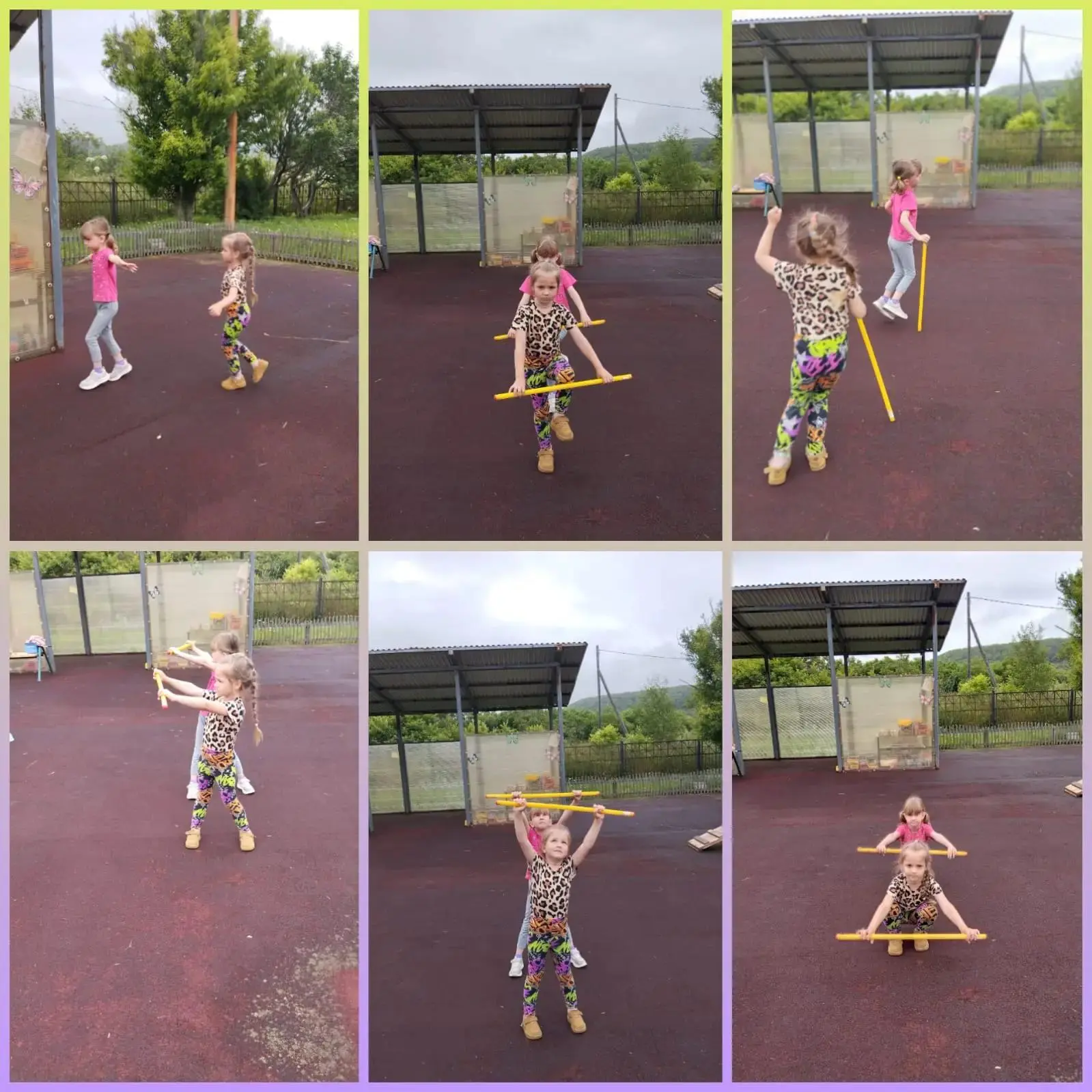 Зарядка в разновозрастной группе "Солнышки" ⛹️‍♀️🤸‍♂️
Благодаря зарядке на улице наши воспитанники 