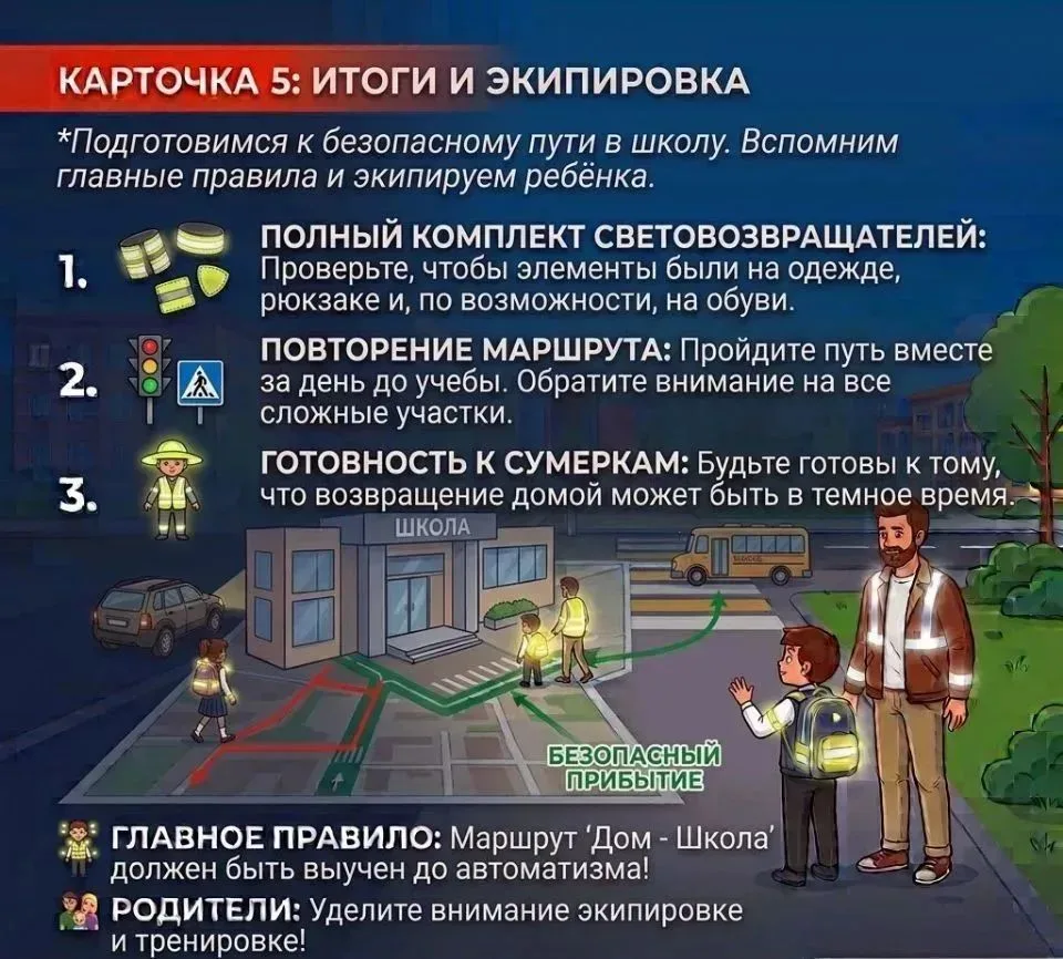 🚦Госавтоинспекция Свердловской области призывает родителей заранее отработать с детьми...
