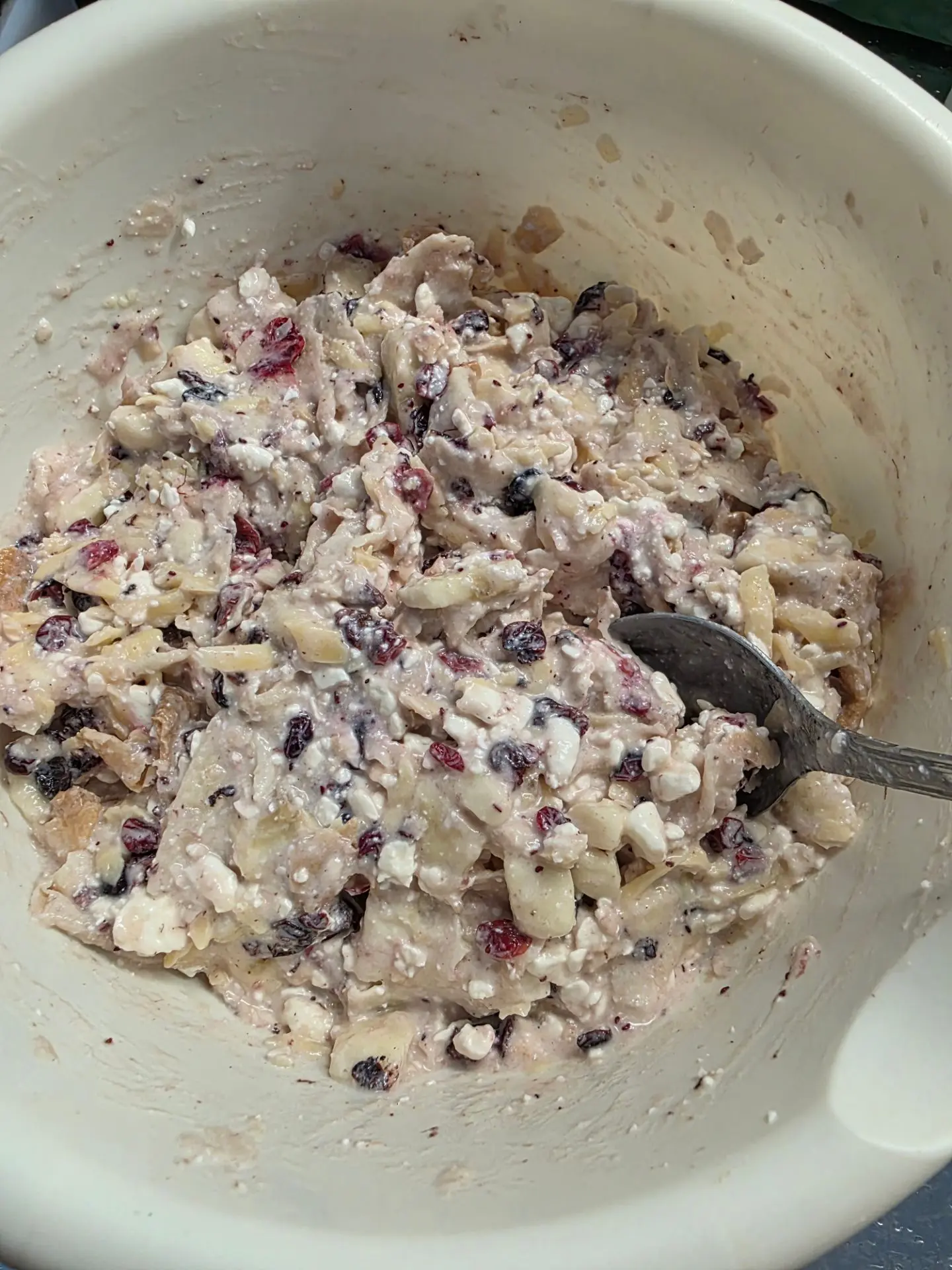 АЧМА творожная с бананом и брусникой