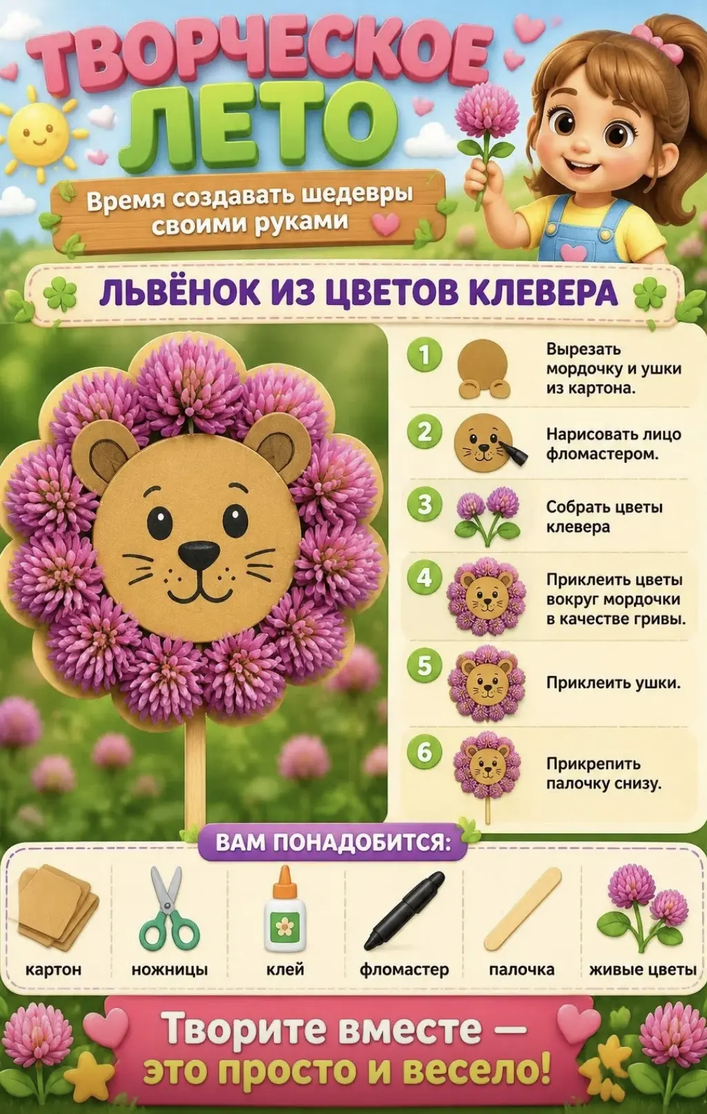 🥰 Выходные — идеальное время, чтобы выключить гаджеты и окунуться в творчество с головой. 

Знакомь