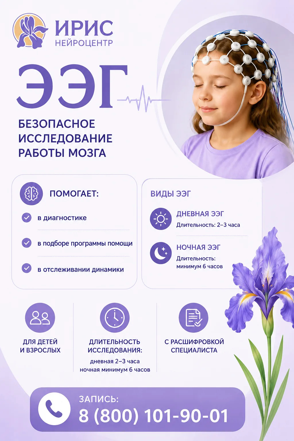 📌 ЭЭГ в Нейроцентре «ИРИС»