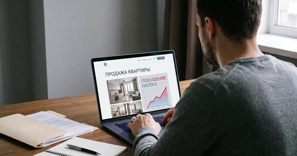 Минфин представил закон о повышении налога при продаже квартиры
