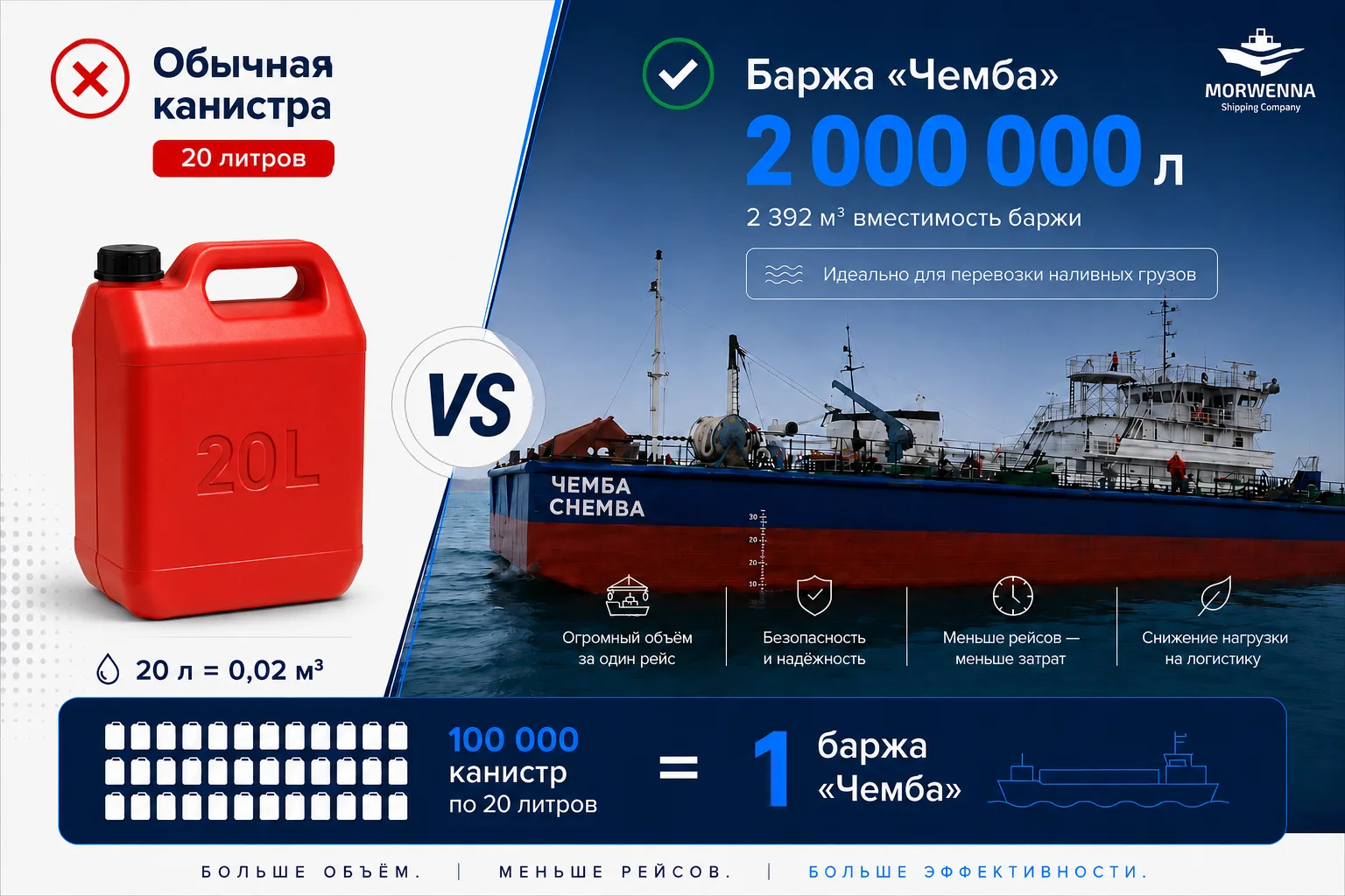 Вместо 100 000 слов канистр 🤩