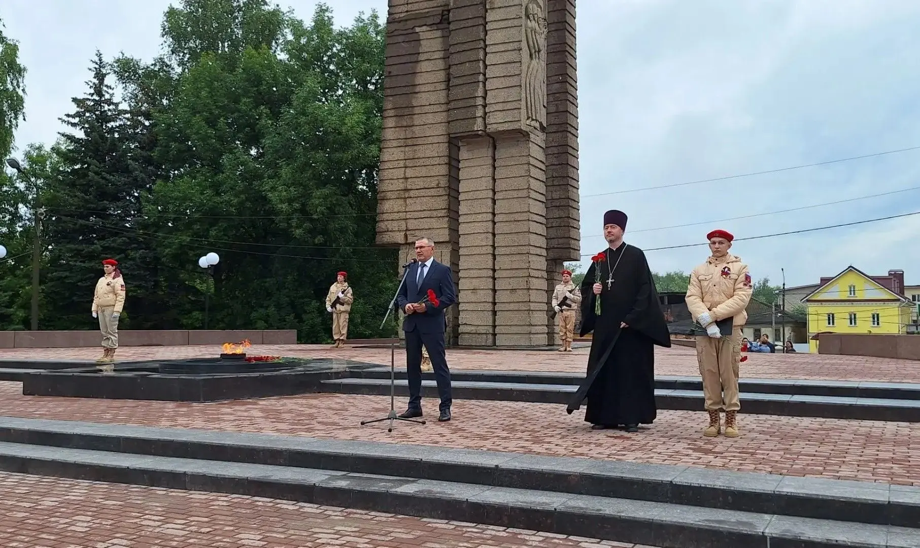 День памяти и скорби: бежечане почтили память павших героев.