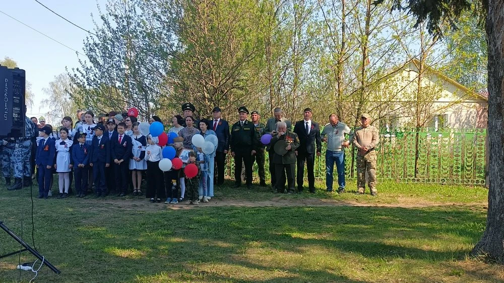 Митинг, посвящённый  Дню Победы