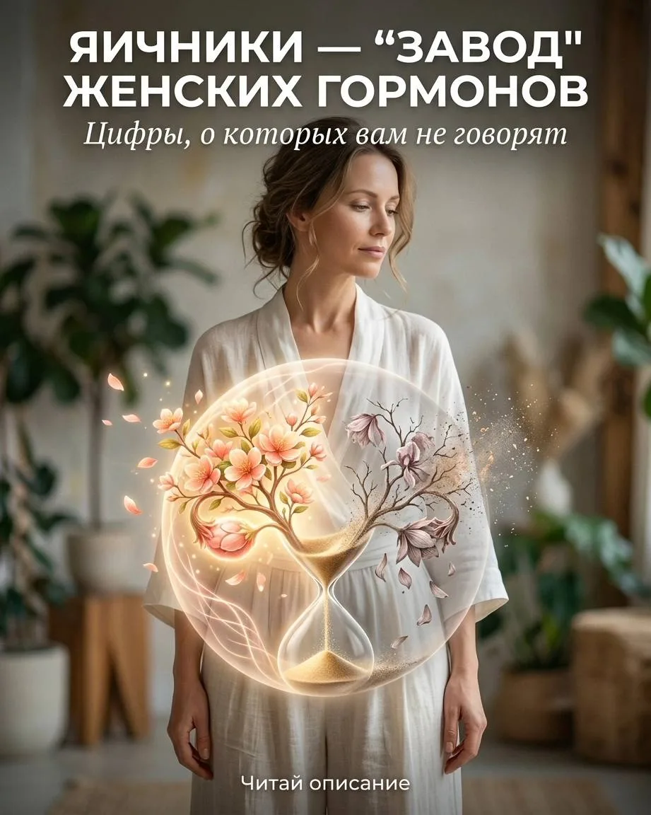 Яичники — ваш главный «завод» женских гормонов: