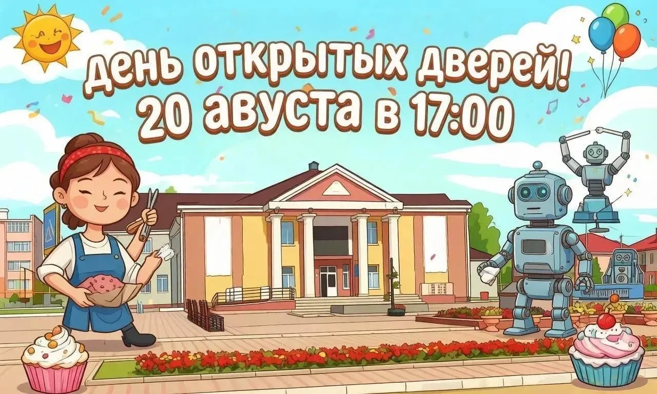 ✨ В Азнакаево пройдёт день открытых дверей