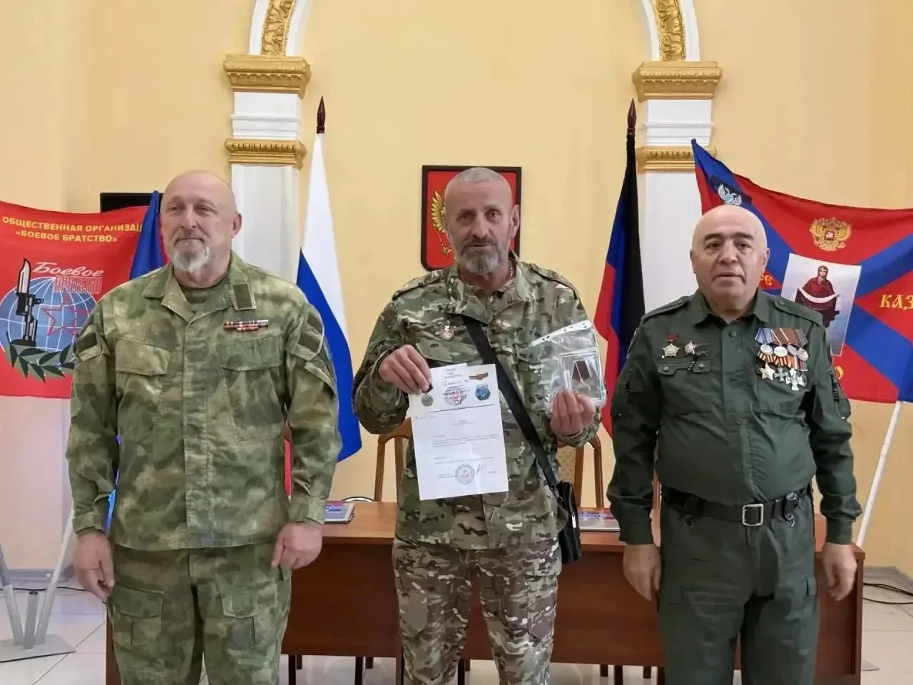 Заместитель директора нашего ЦСП, председатель исполкома Донецкого республиканского отд...