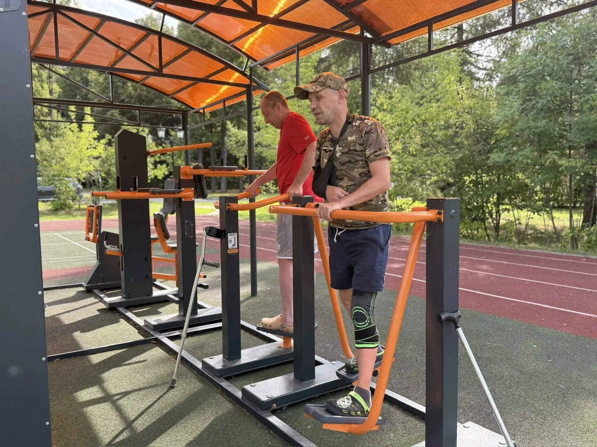 🌿 Восстановление на природе: тренажерный комплекс в «Ясенках»