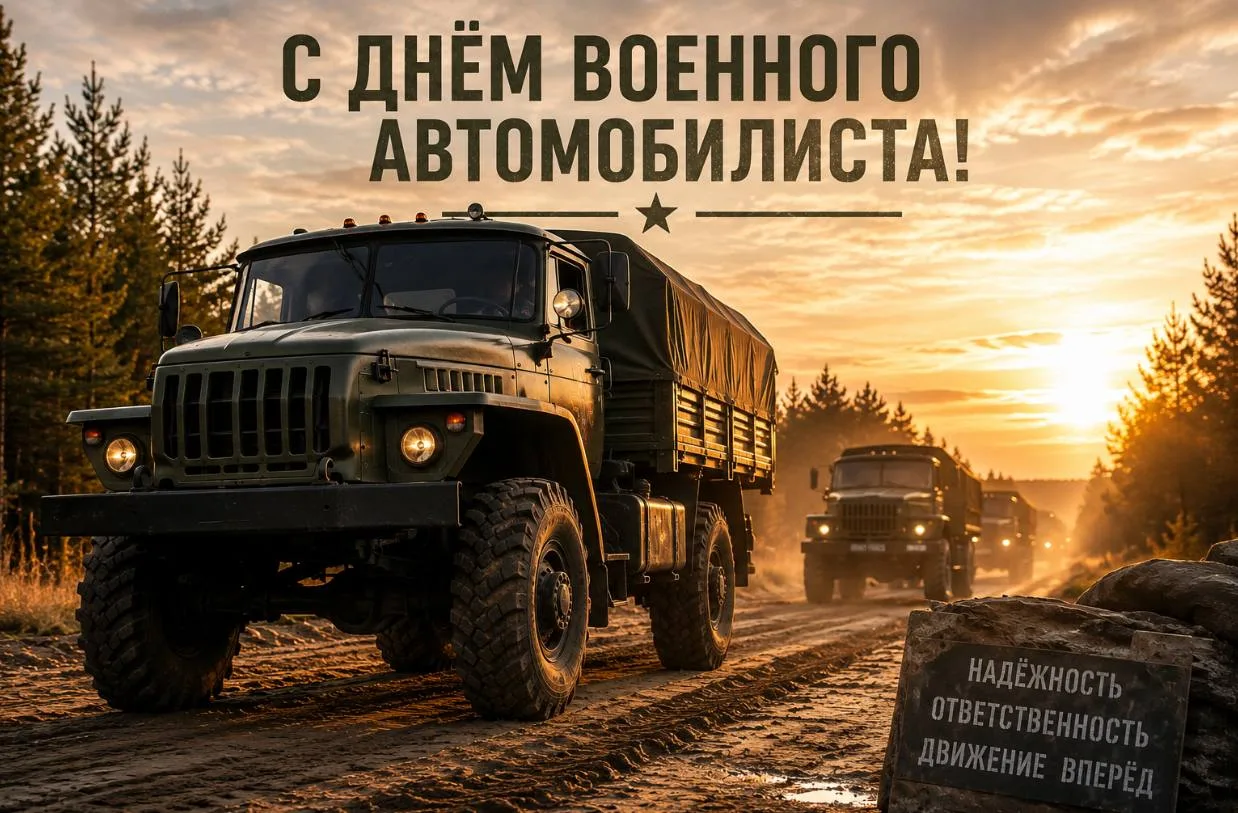 🚛Поздравляем всех военных автомобилистов с профессиональным праздником!