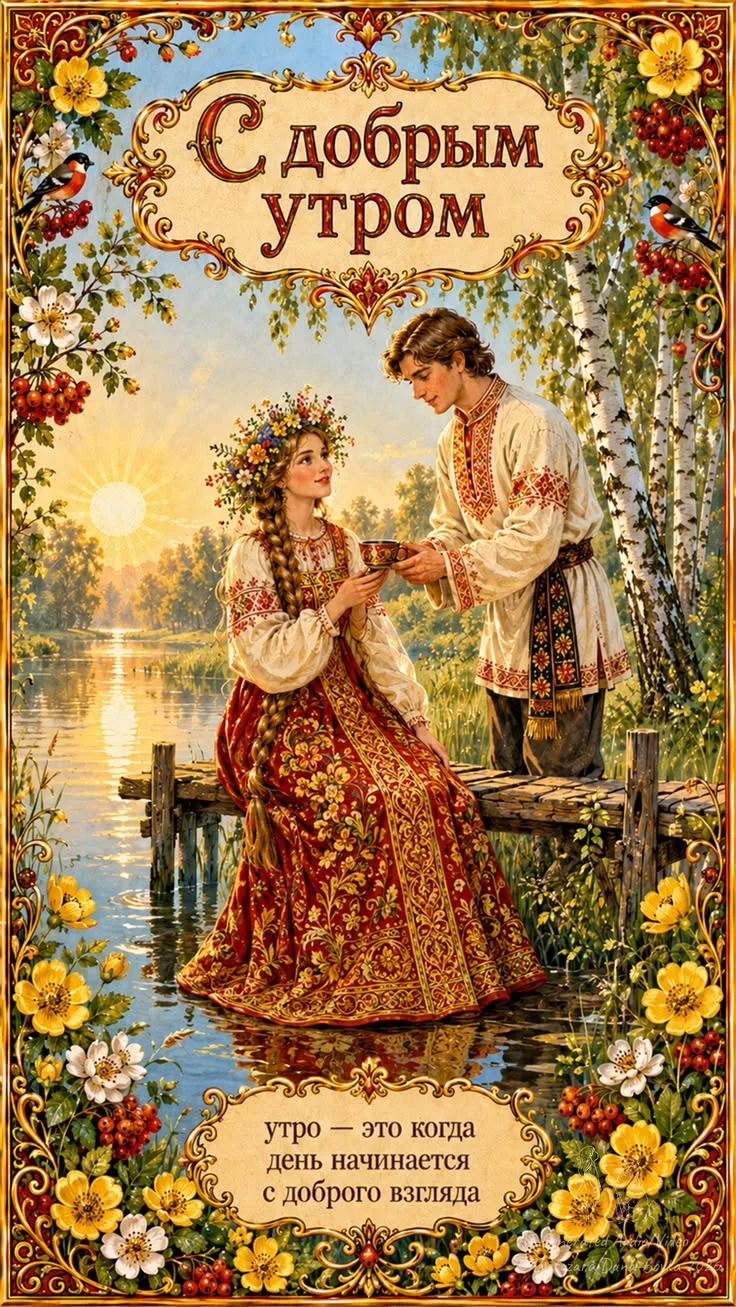 🌞🎉 Желаем бодрого утра и замечательного дня!
