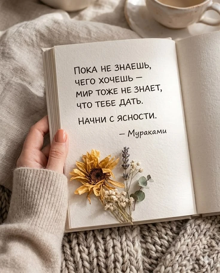Иногда не нужно сразу знать весь путь. 🌿