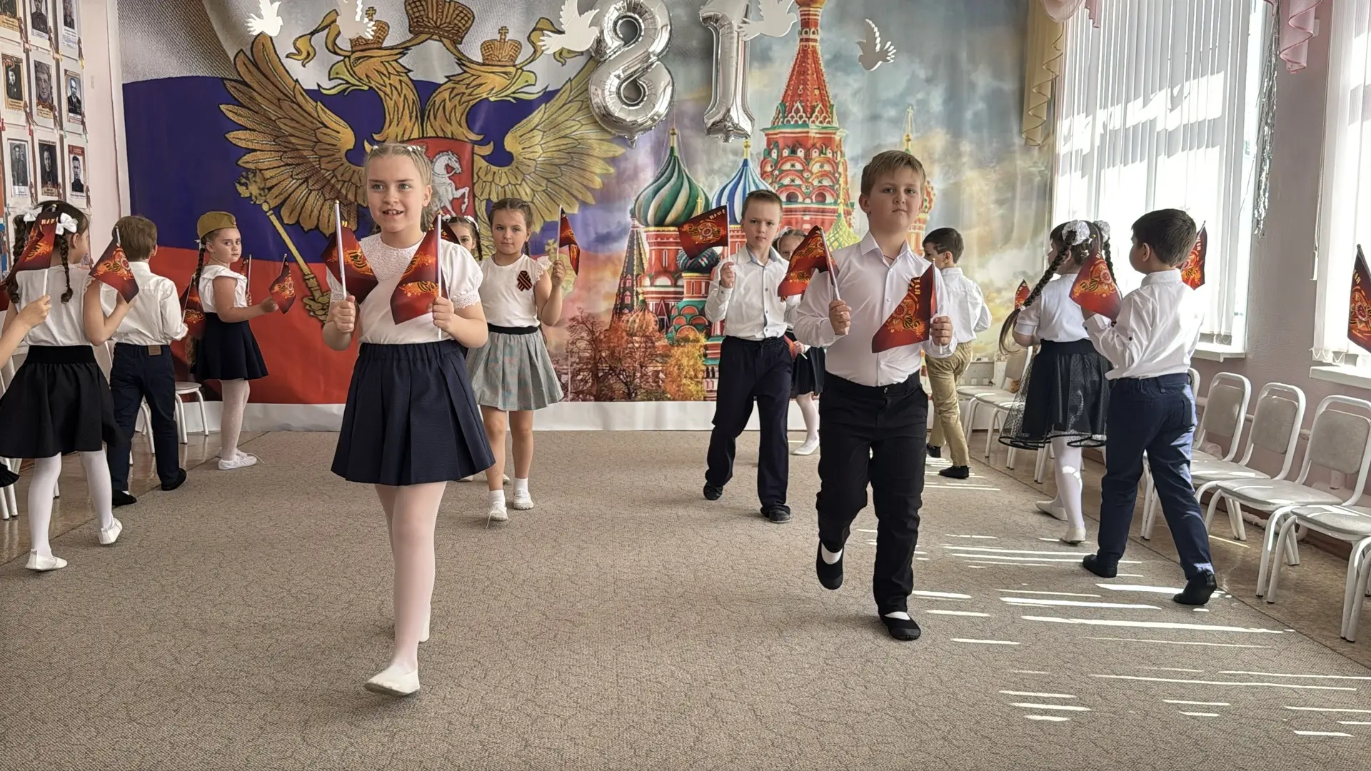 🇷🇺🕊 7 мая в нашем детском саду прошли торжества ко Дню Победы.