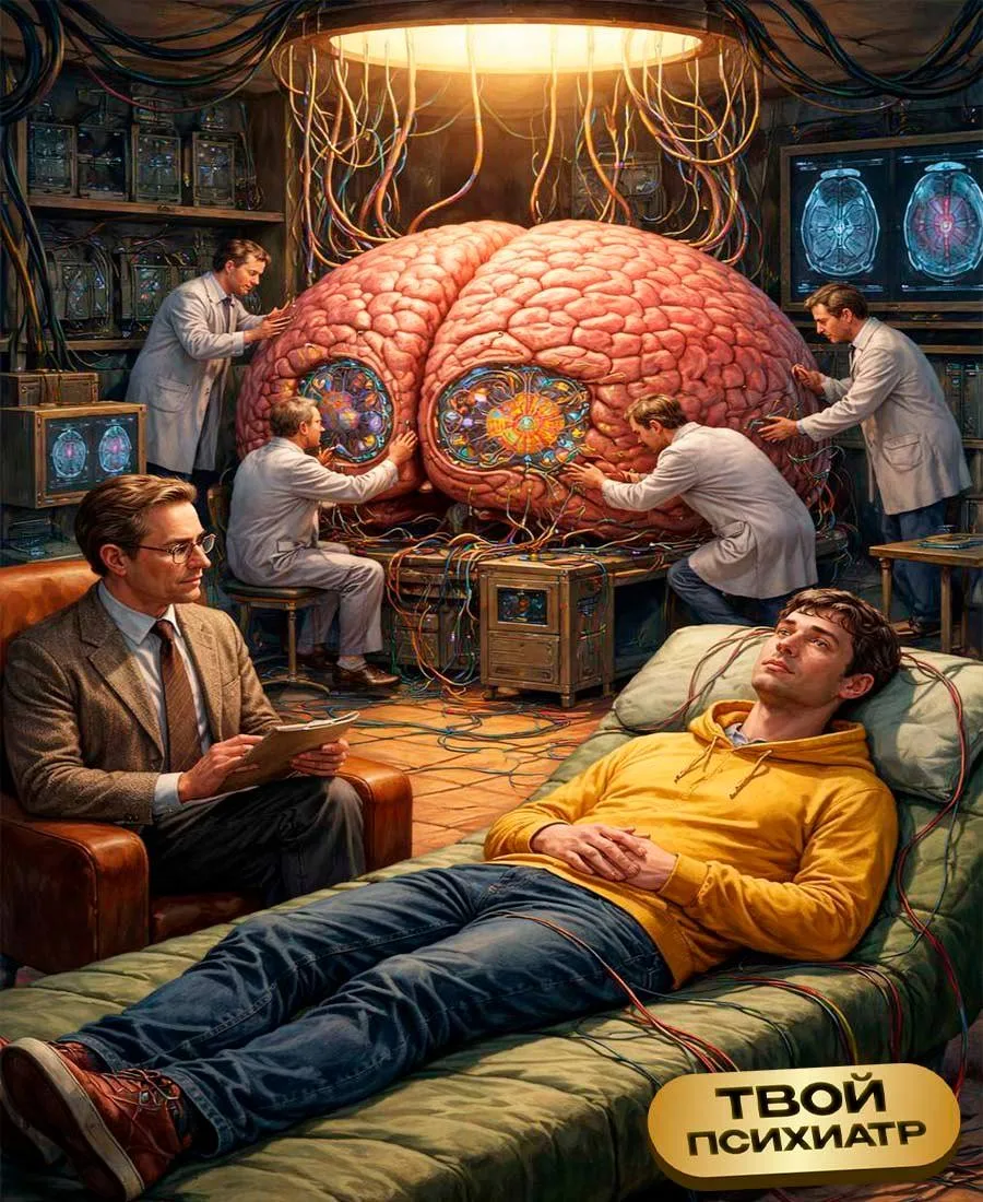 🧠 Психотерапия — это не разговоры: это перепрошивка мозга