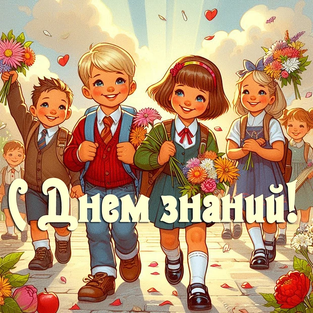 Дорогие ребята, уважаемые взрослые, поздравляем всех с началом учебного года! Чувствуем...