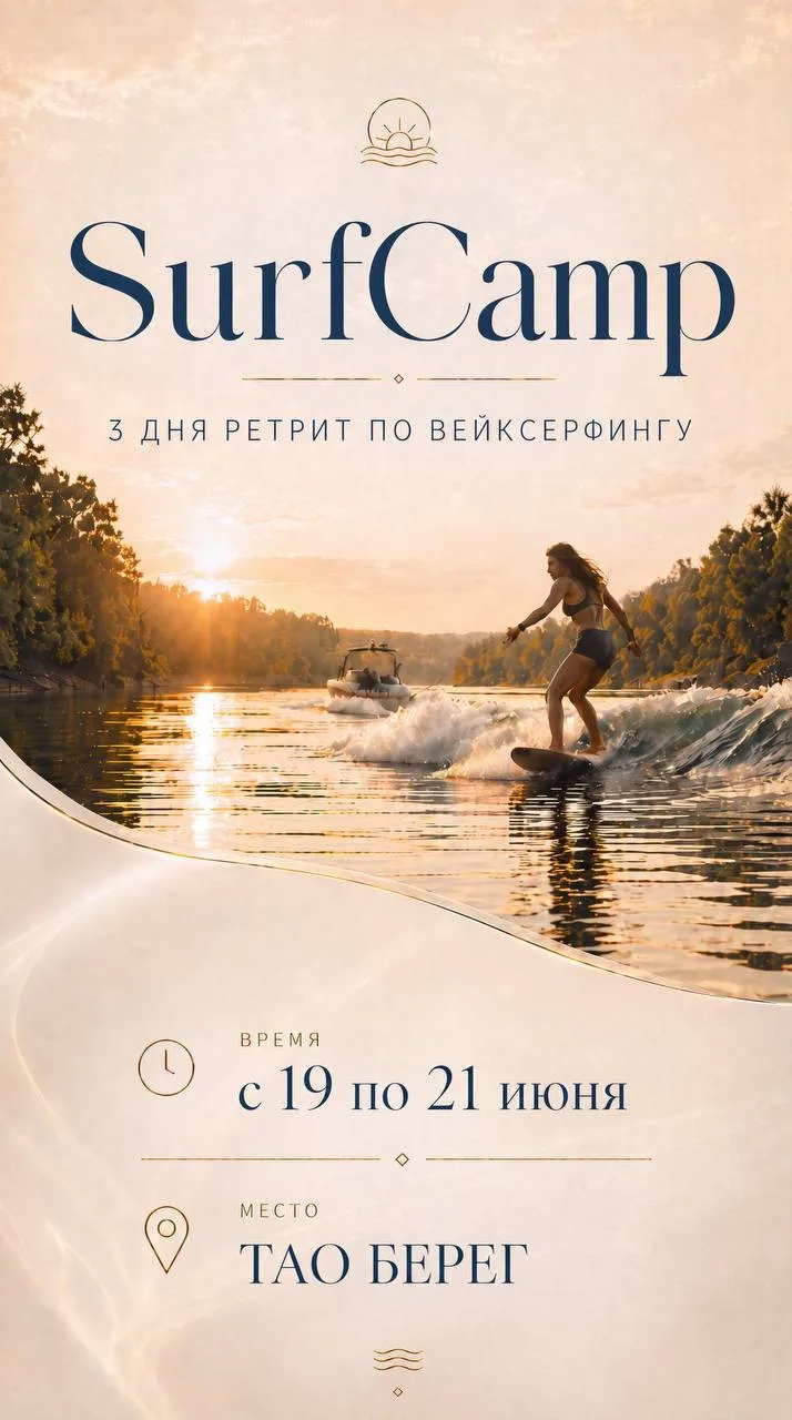 Приглашаем на SURF CAMP