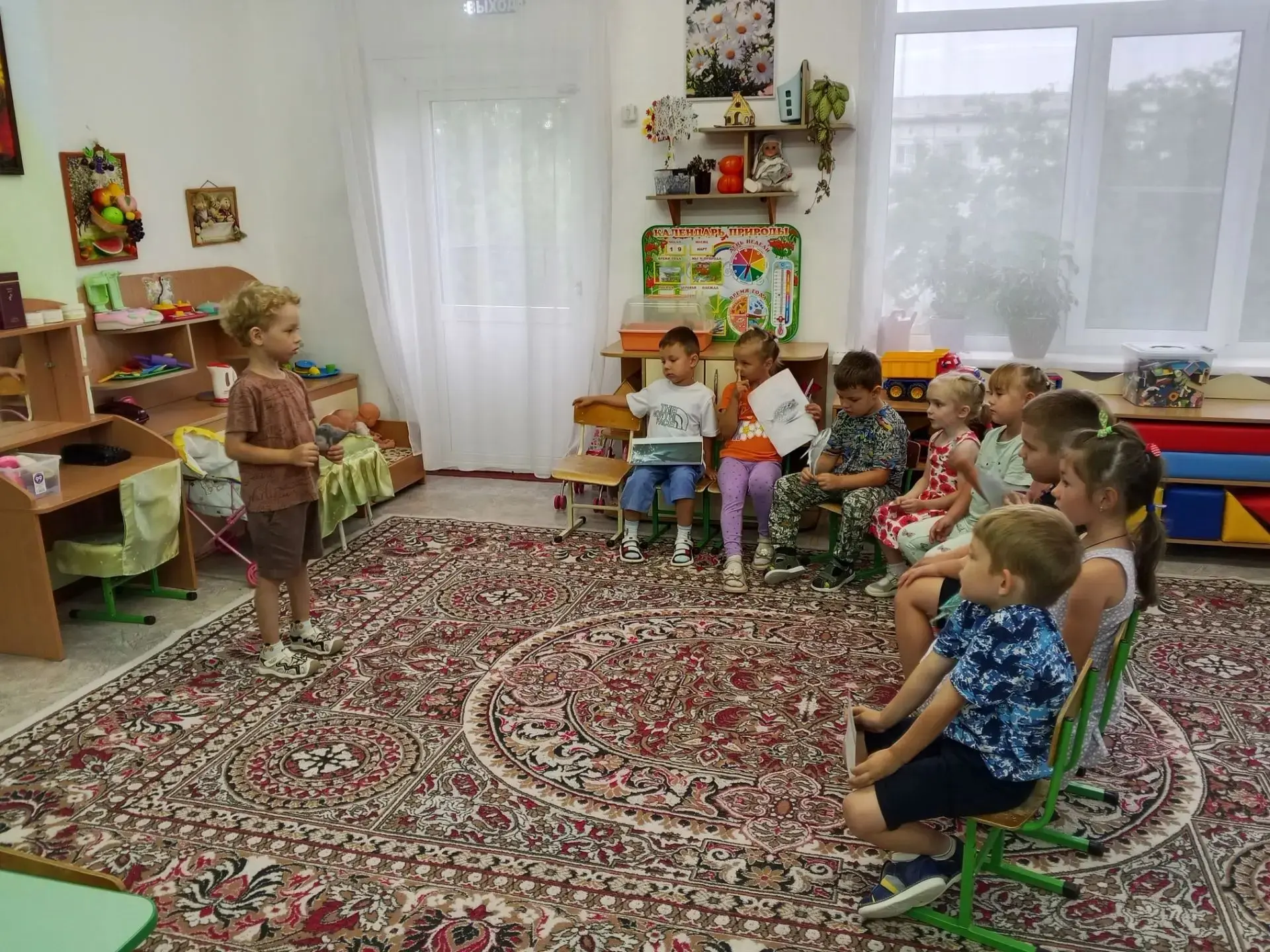🐬В группе 10 "Радостная" открылся собственный "океанариум": малыши погрузились в изучение подводног