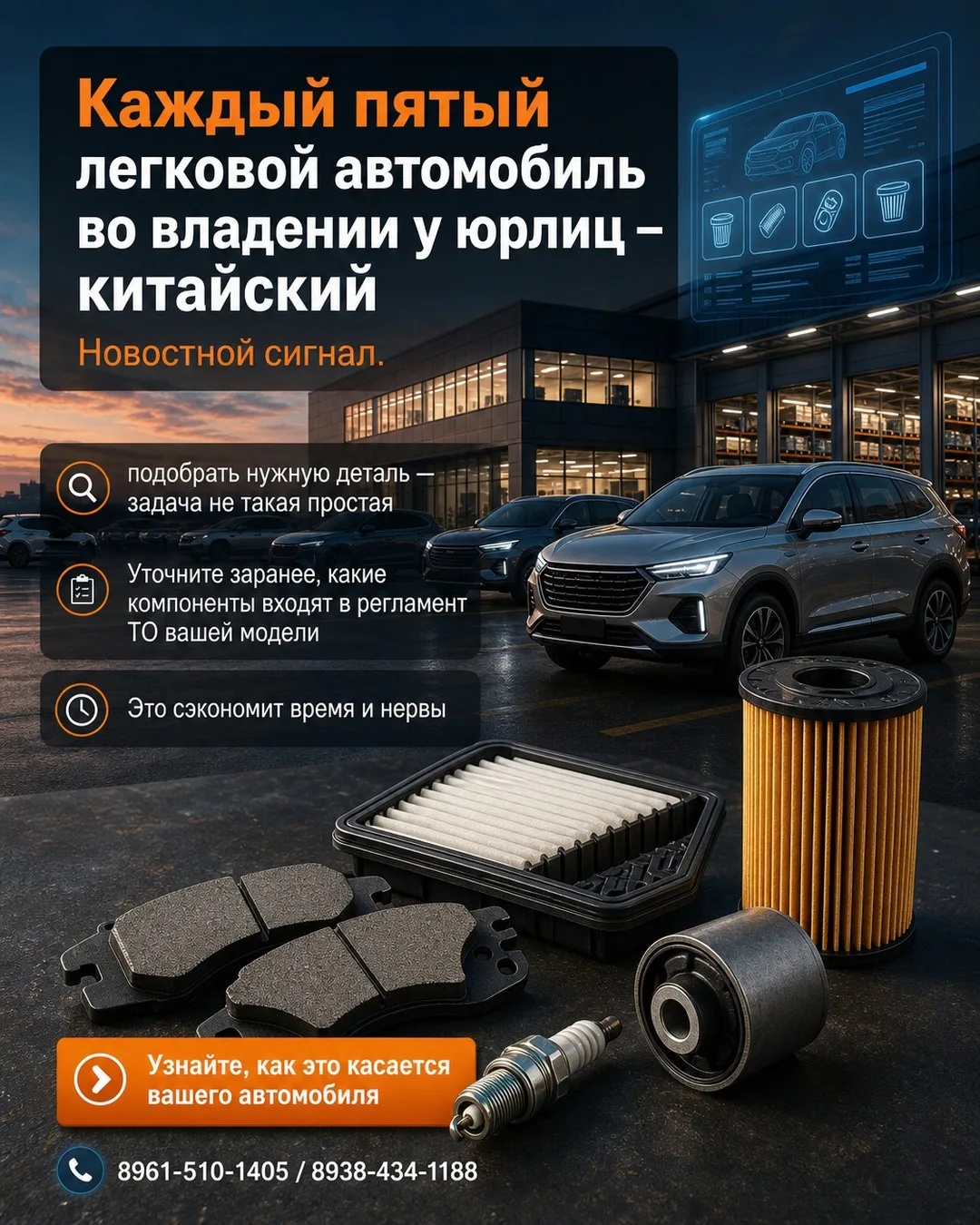 🚗 Каждый пятый корпоративный автомобиль в России сегодня китайский — Haval, Chery, Gee...