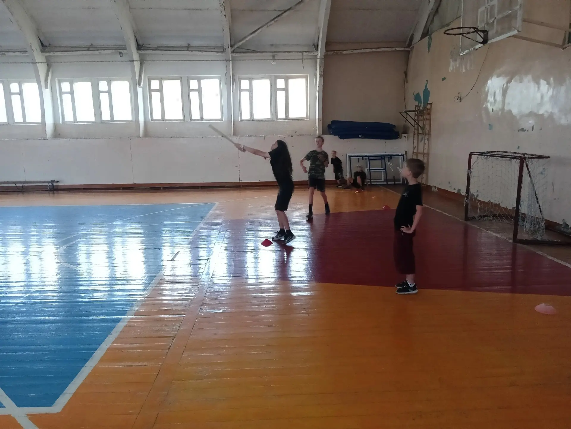 Шестой день лагеря "Вымпел". Сегодня наши учащиеся принимали  активное участие в турнире  по лапте. 