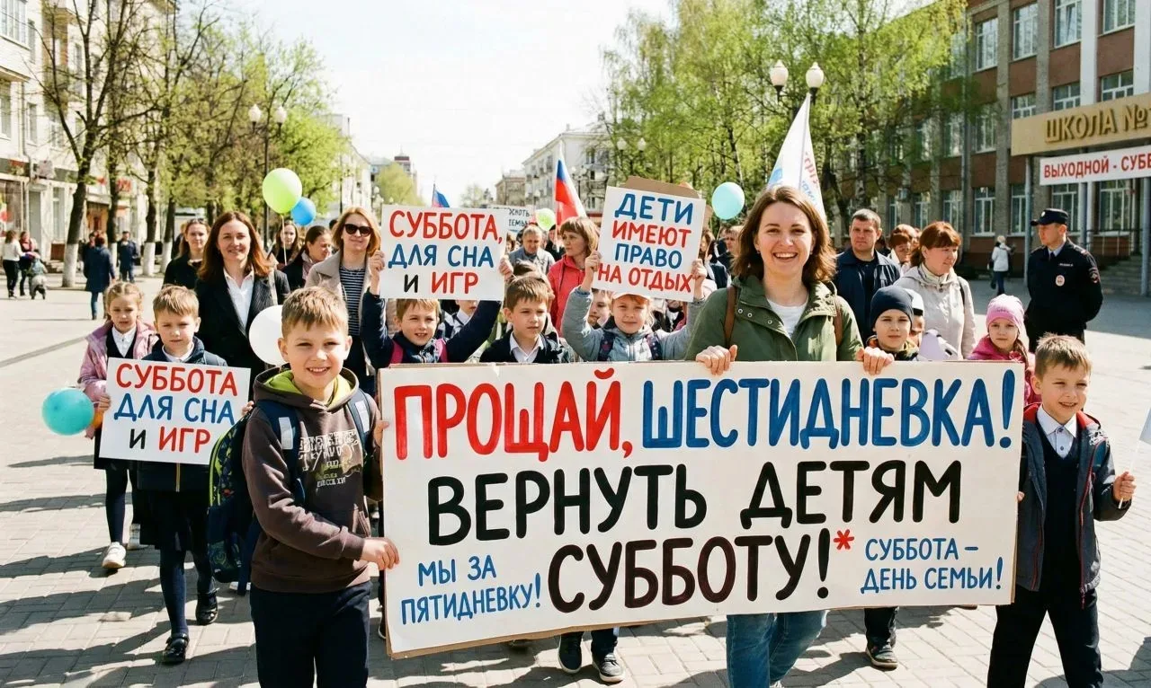 🚨 ПРОЩАЙ, ШЕСТИДНЕВКА! ДЕТЯМ ВЕРНУТ СУББОТУ?