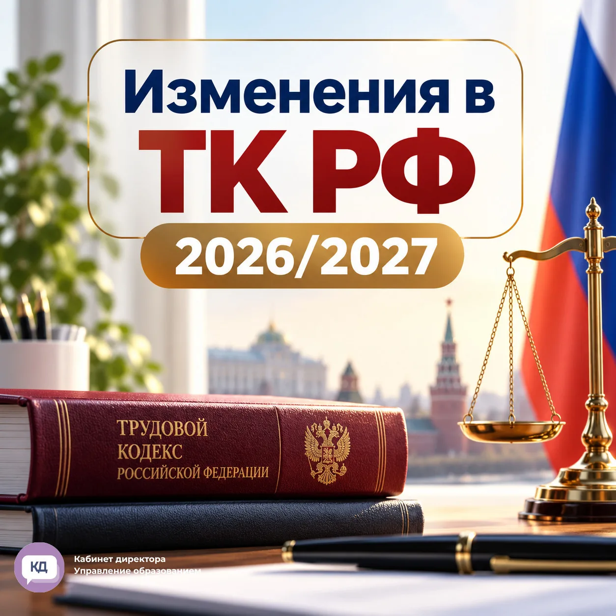 Изменения в Трудовом кодексе 2026/2027❗️