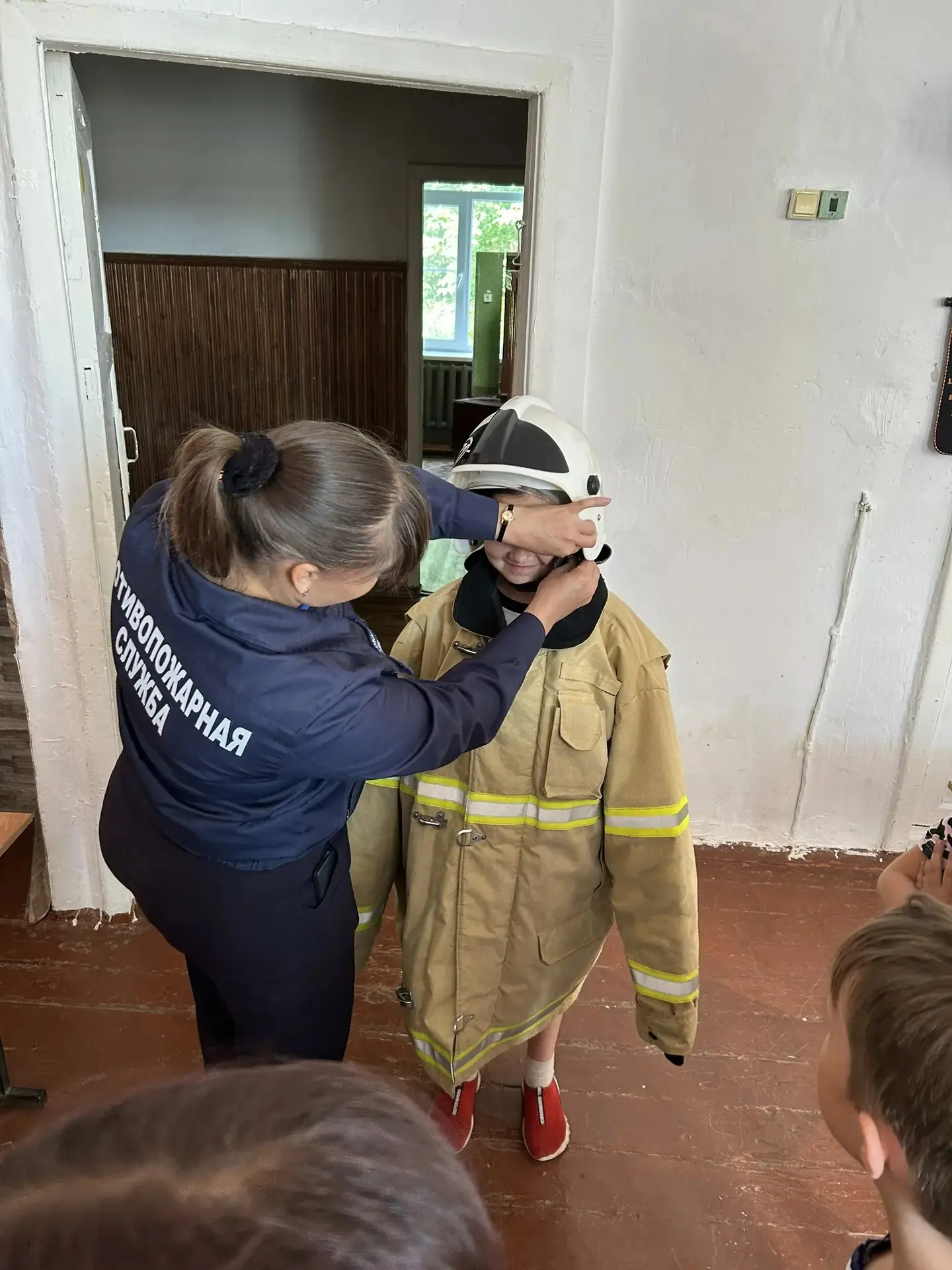 Безопасность — это важно⚠️
‼️В пришкольном лагере" Солнышко" состоялась  встреча  учащихся с инструк