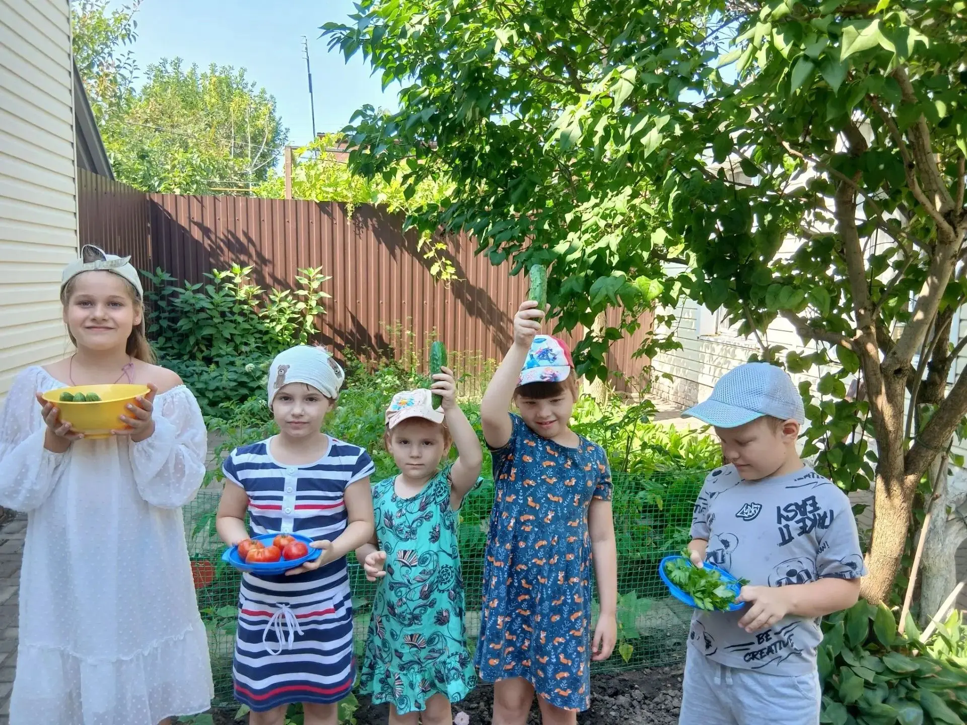 🌻 Садовый день