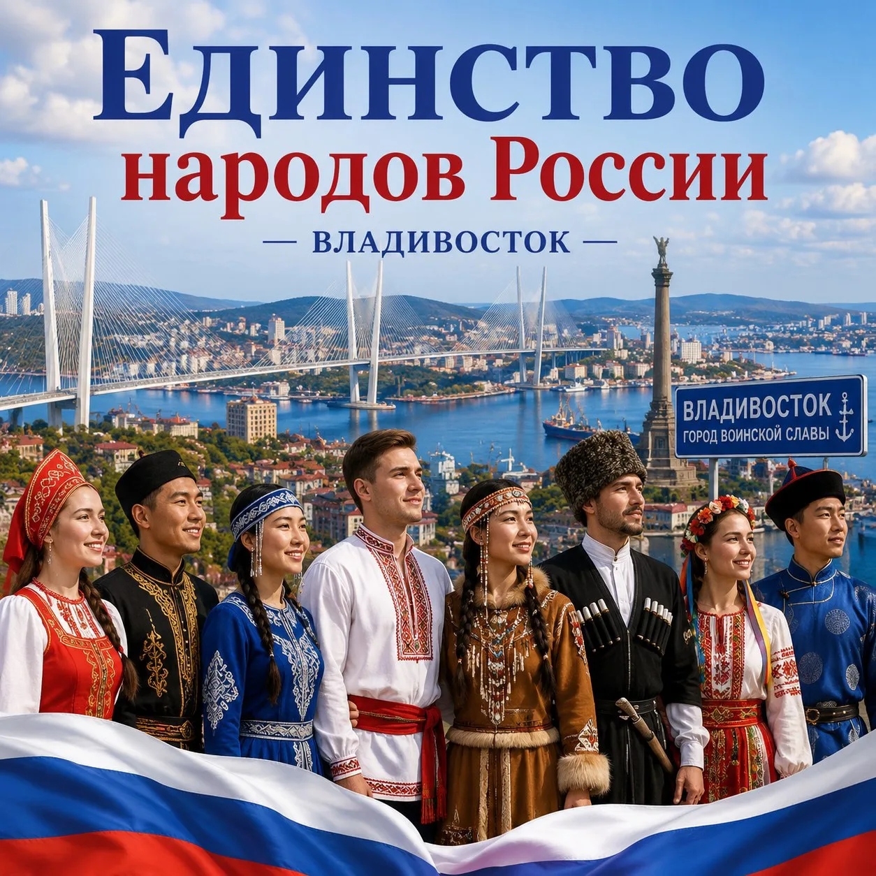 🇷🇺✨ «Россия едина: путешествие по Владивостоку» ✨🇷🇺

🏆 За победу в конкурсе  «Единство народов 