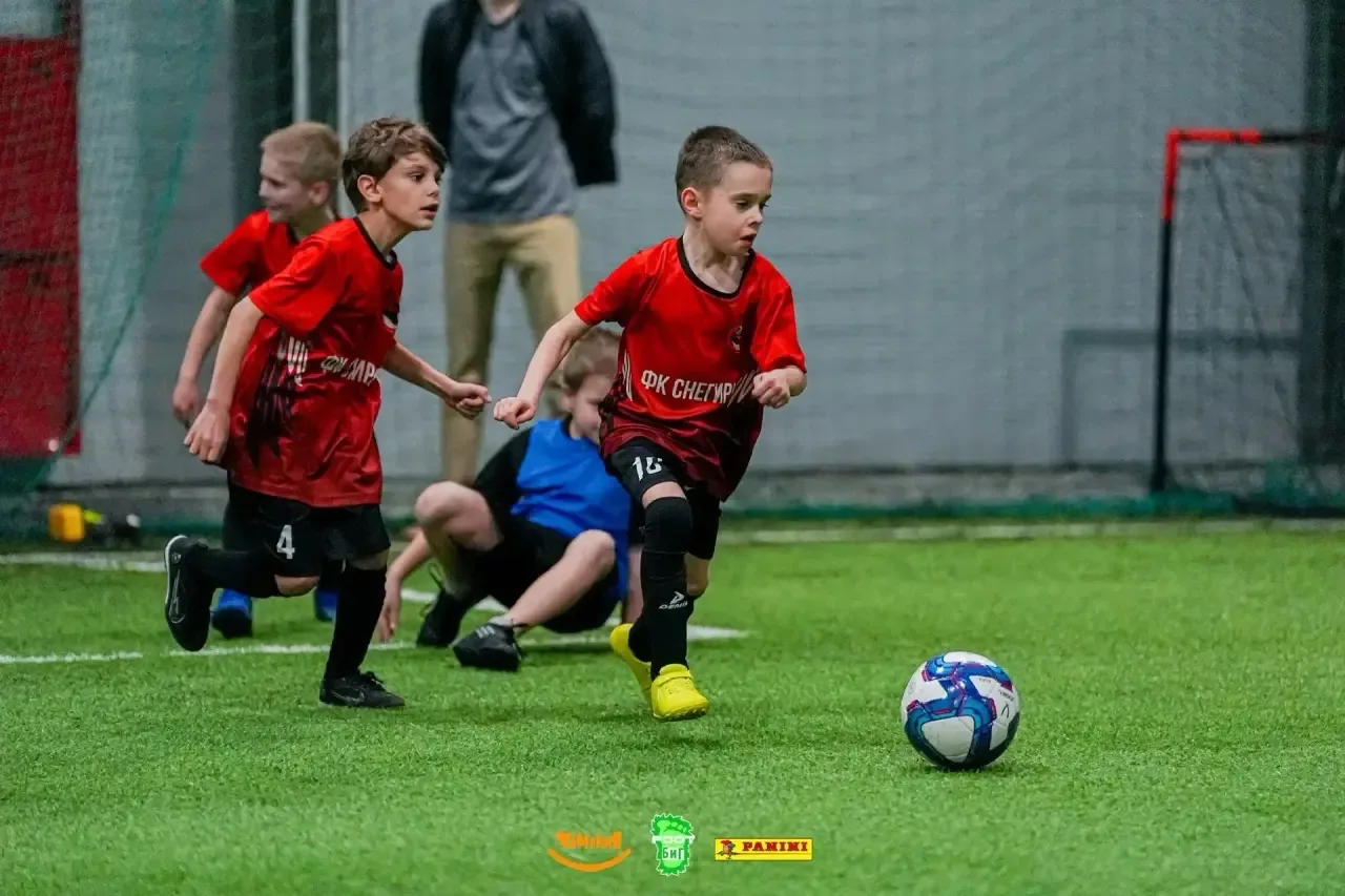 ⚽️ Участие в футбольном турнире ⚽️  04 апреля 2026 года школьный футбольный клуб "Снегирь", игроки 2