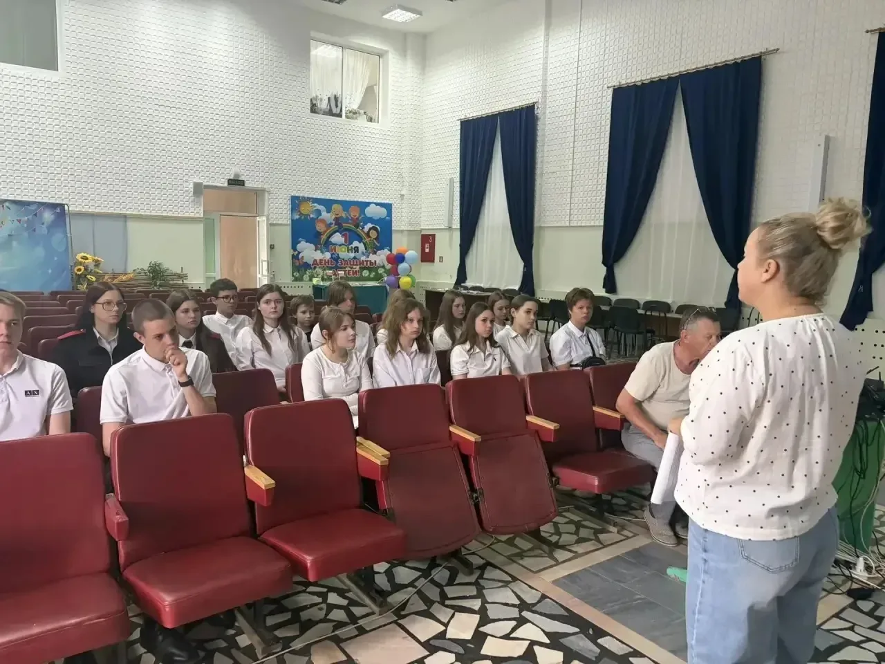 В Доме культуры Ольгинского сельского поселения прошла профилактическая беседа для подр...