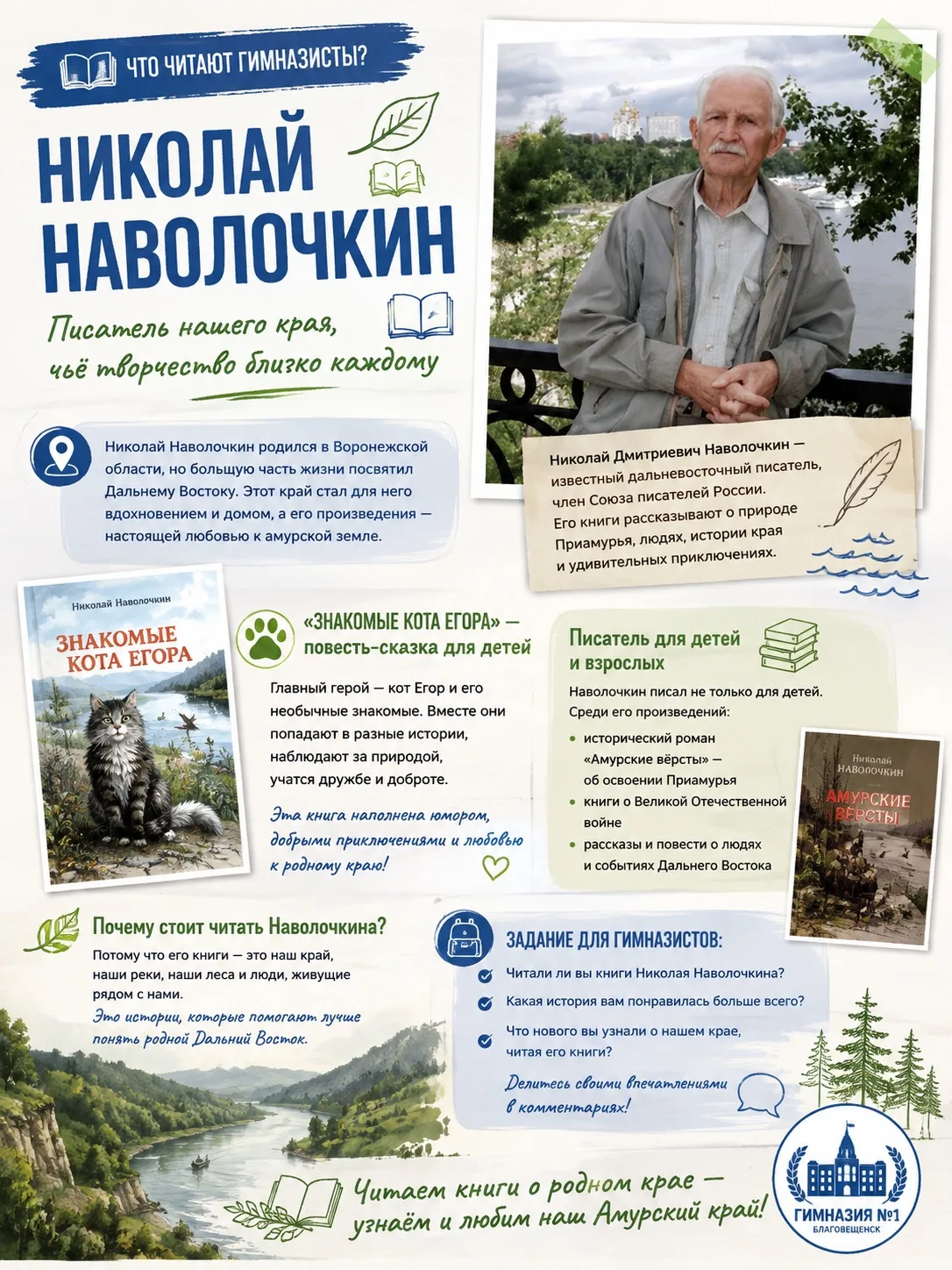 📚 Что читают гимназисты?