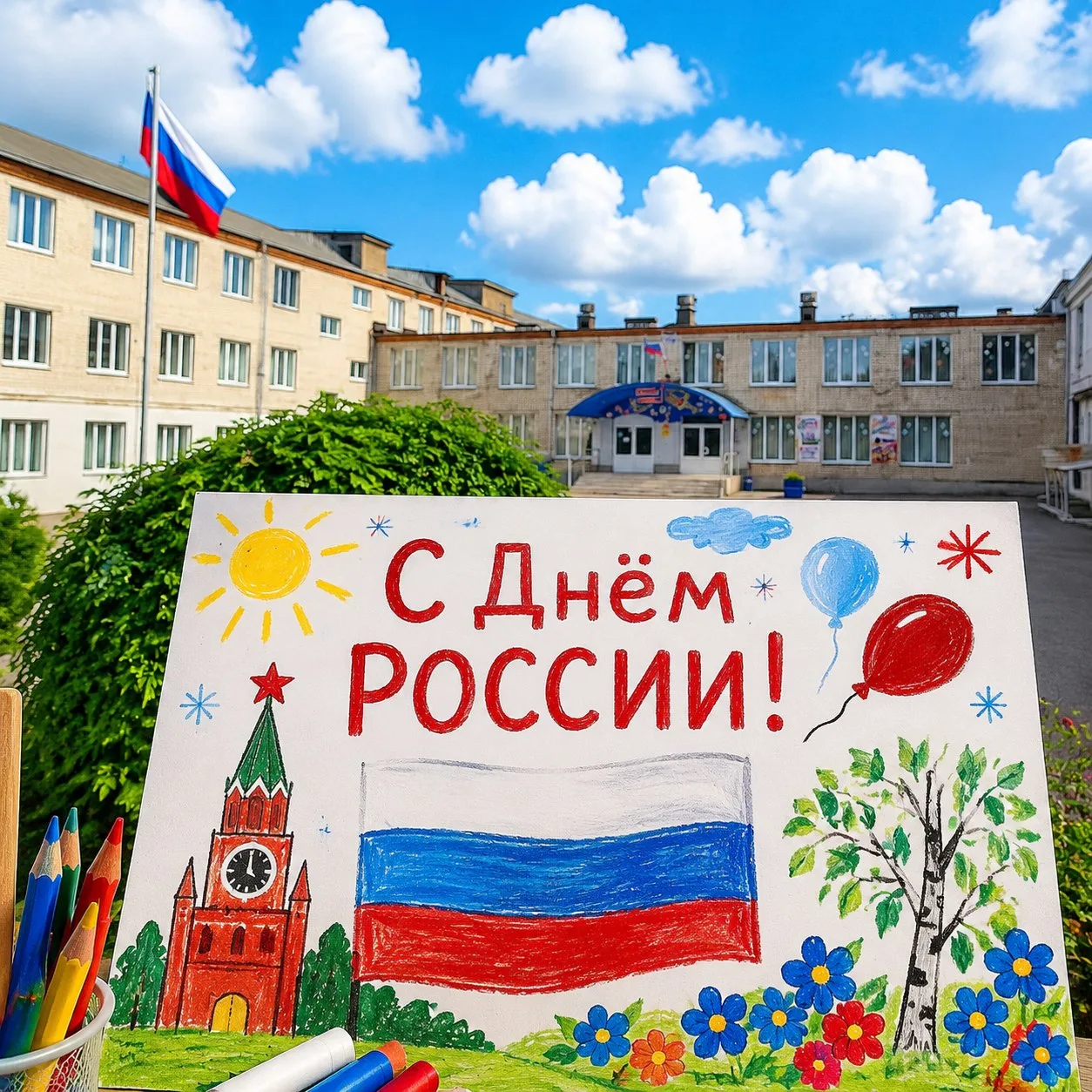 Дорогие друзья! 🇷🇺

С Днем России вас! Этот день напоминает нам о величии нашей страны, богатстве 