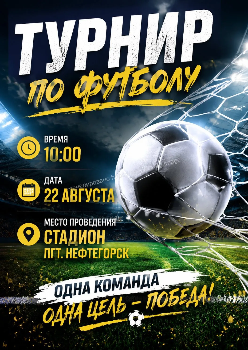 ⚽ ТУРНИР ПО ФУТБОЛУ ⚽