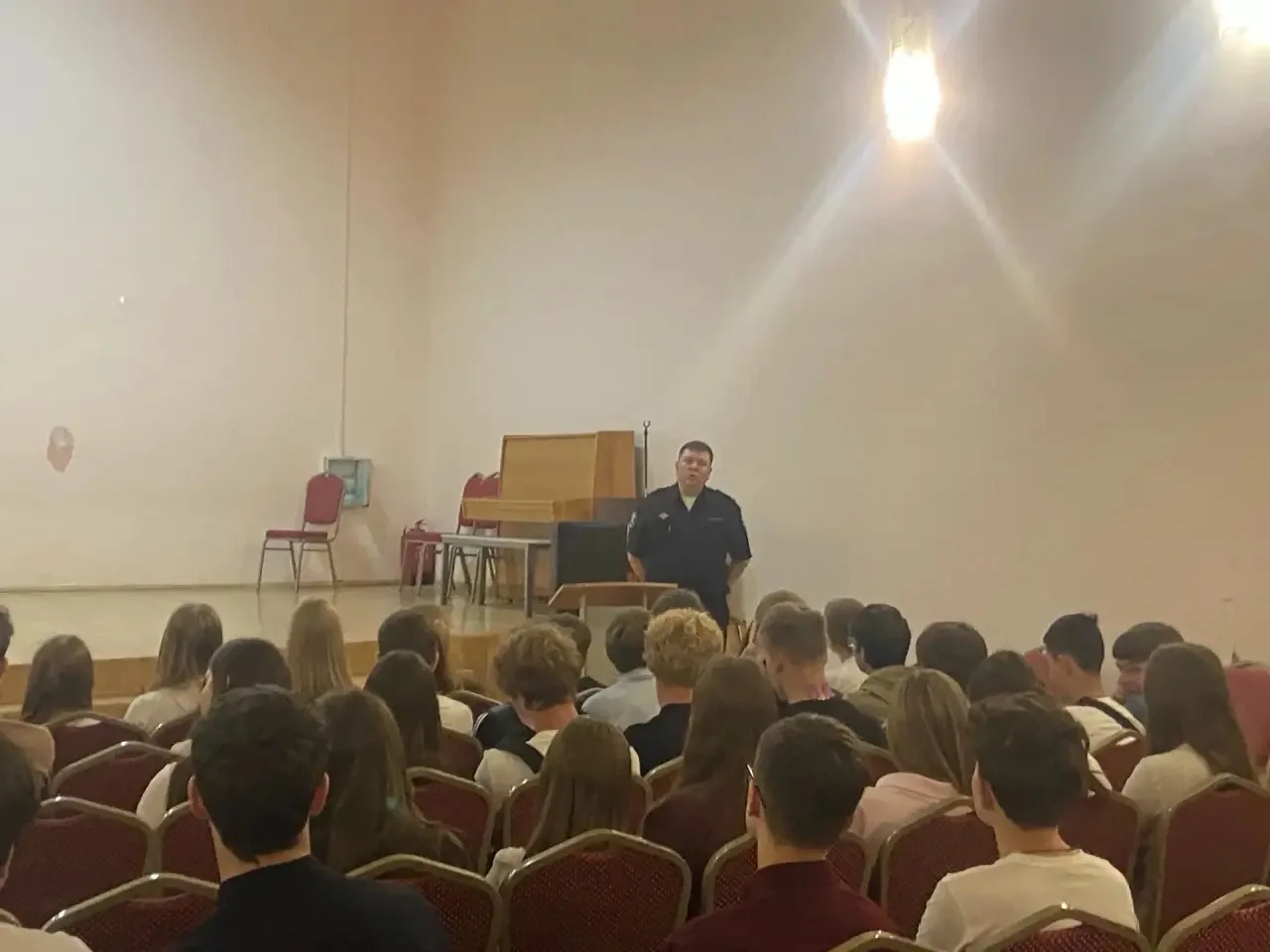🔔 Профилактическая беседа с будущим поколением: безопасность в цифровом мире 🔔  Недавно учащиеся 9‑х