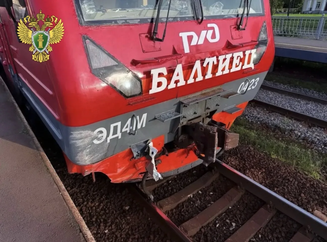 Северо-Западная транспортная прокуратура организовала проверку по факту ДТП на железнод...
