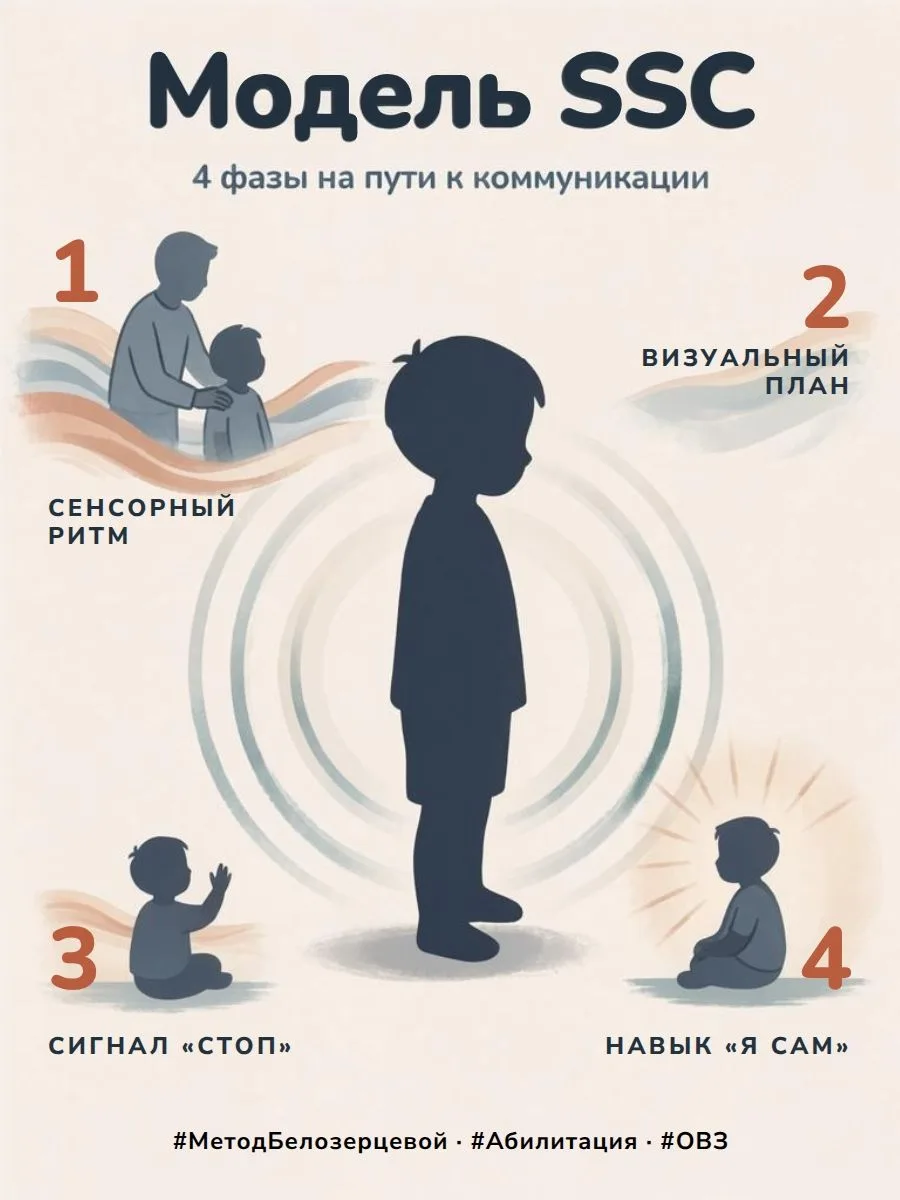 МОДЕЛЬ SSC: 4 ФАЗЫ НА ПУТИ К КОММУНИКАЦИИ