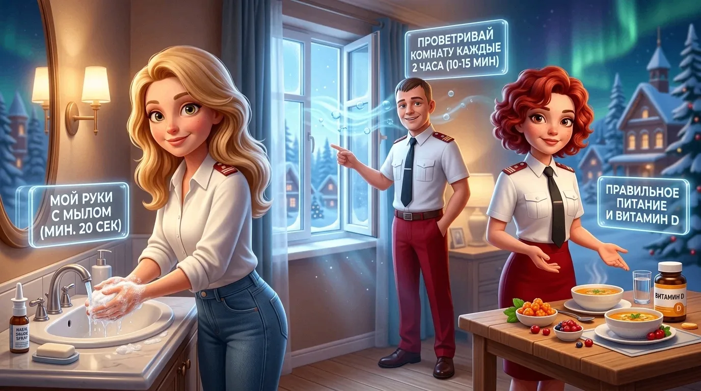 Как не слечь с температурой, когда за окном -30? 🥶
