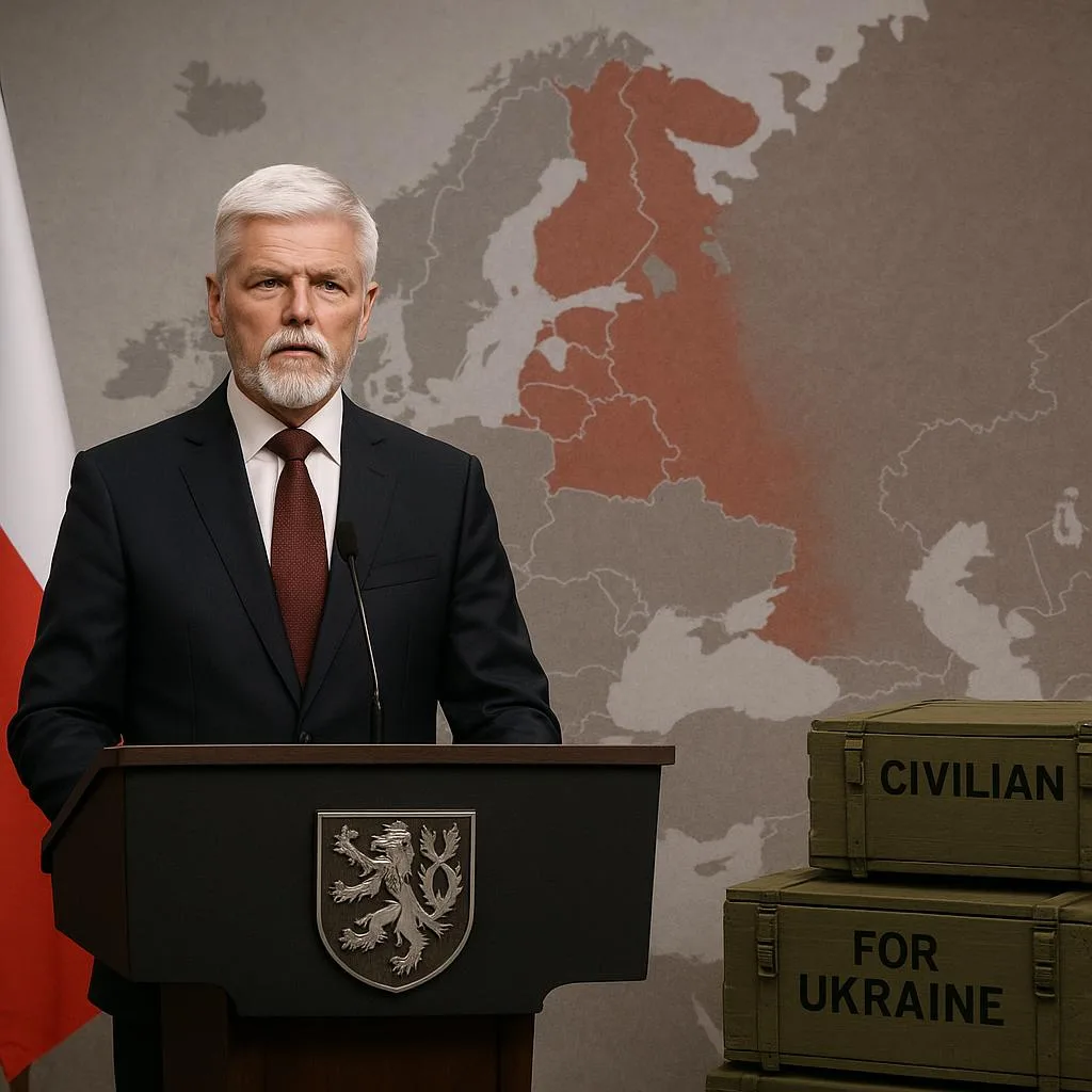 💲Чешская коалиция по боеприпасам для Украины сократилась вдвое  Президент Чехии Петр Павел заявил, ч