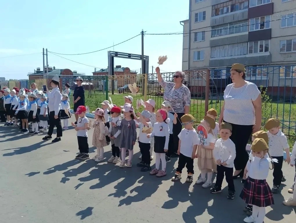 🕊⭐🕊6 мая в преддверии празднования 81-й годовщины Дня Победы впервые в нашем детском саду прошел п