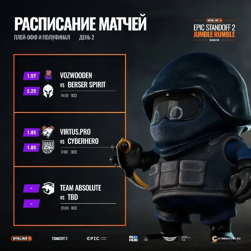 🤫 Ставка — место в финале. Исход решит только скилл.