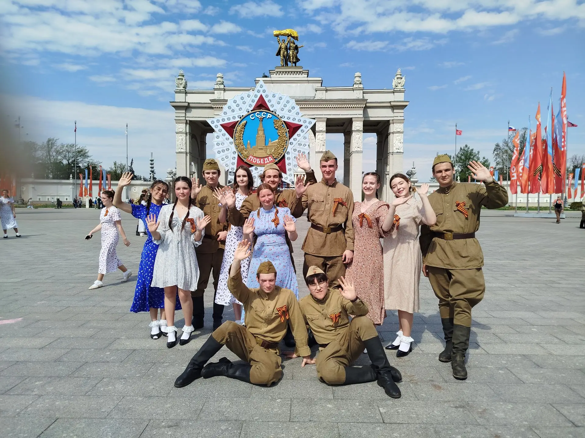 Городская акция «Вальс Победы»!