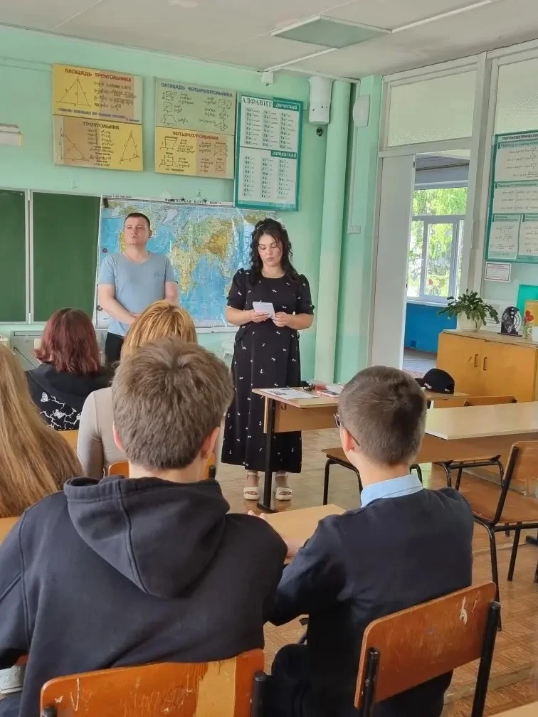 📍13 мая в школе прошла профориентационная встреча с представителями ГАПОУ Калужской об...