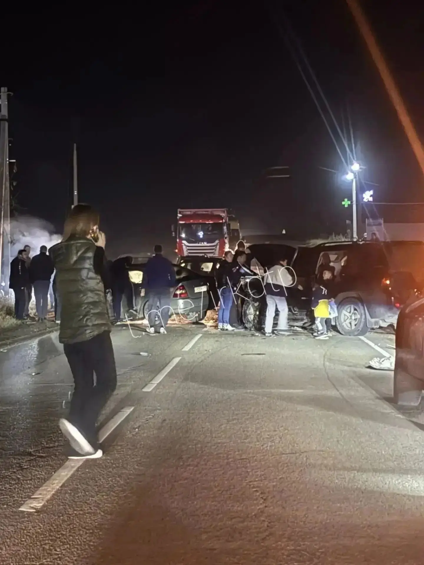 ДТП. Мамоны 07.10.26 в районе 20 часов.