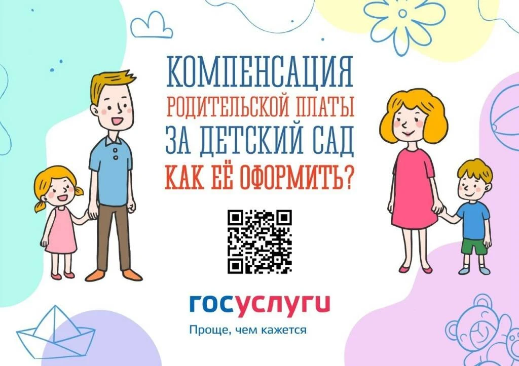 Компенсация платы, взимаемой с родителей за присмотр и уход за детьми, осваивающими образовательные 