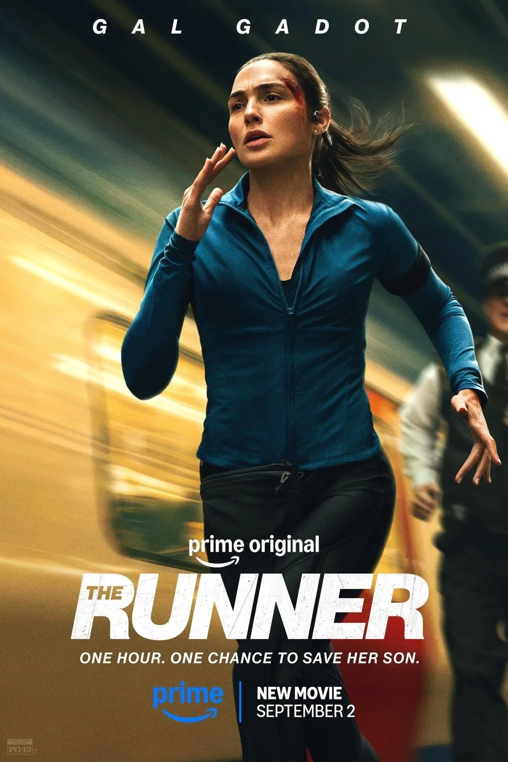 🏃‍♀ Первый постер «The Runner» — Галь Гадот бежит спасать сына через весь Лондон!