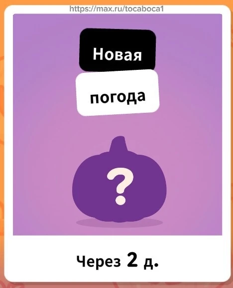 А вы видели, что через два дня в Тока Бока нам обещают новую погоду! Интересно, что это...