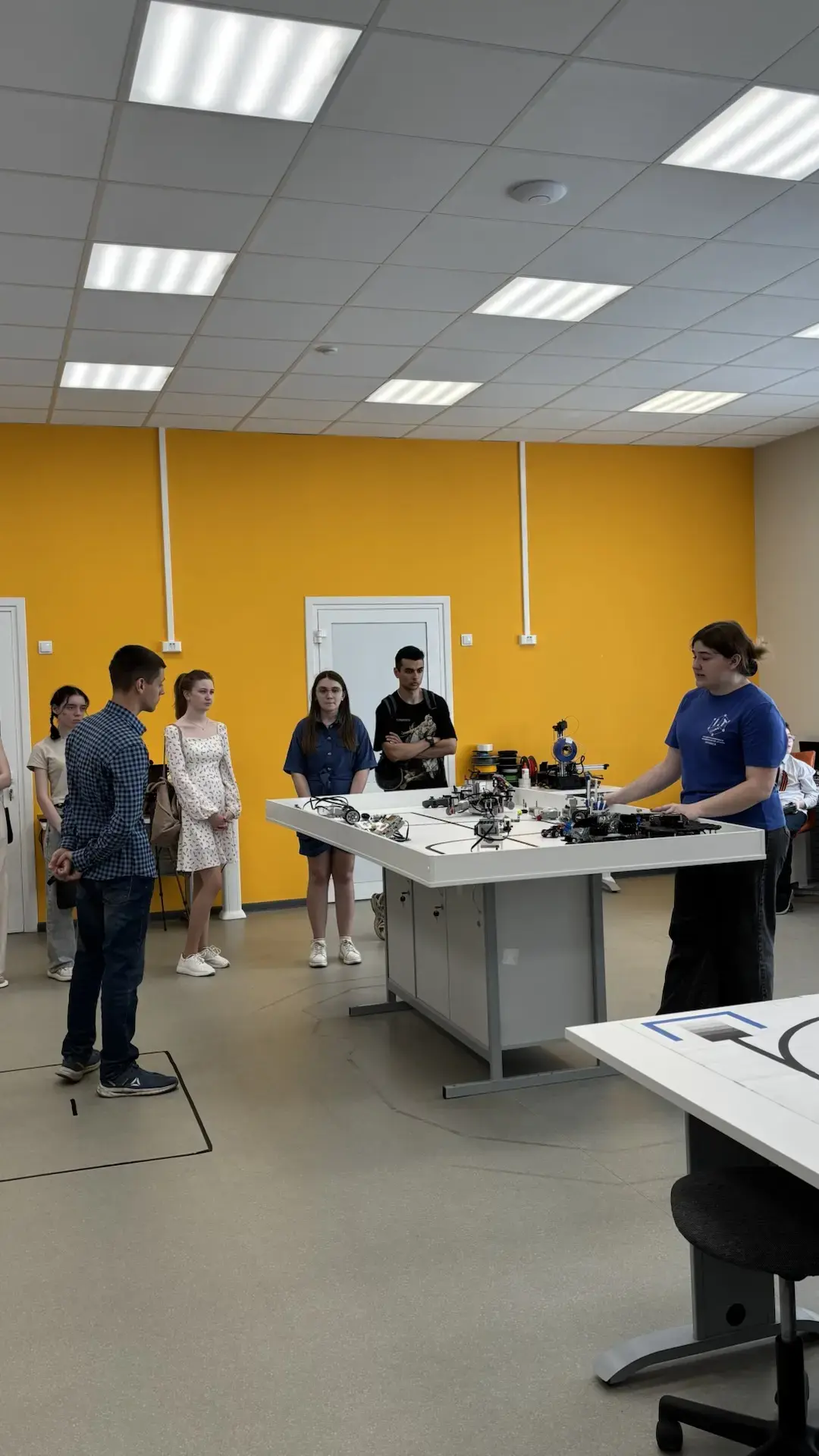 👩‍🏫👨‍🏫6 мая в рамках регионального проекта «Кадры под ключ» наша школа открыла свои двери для студен